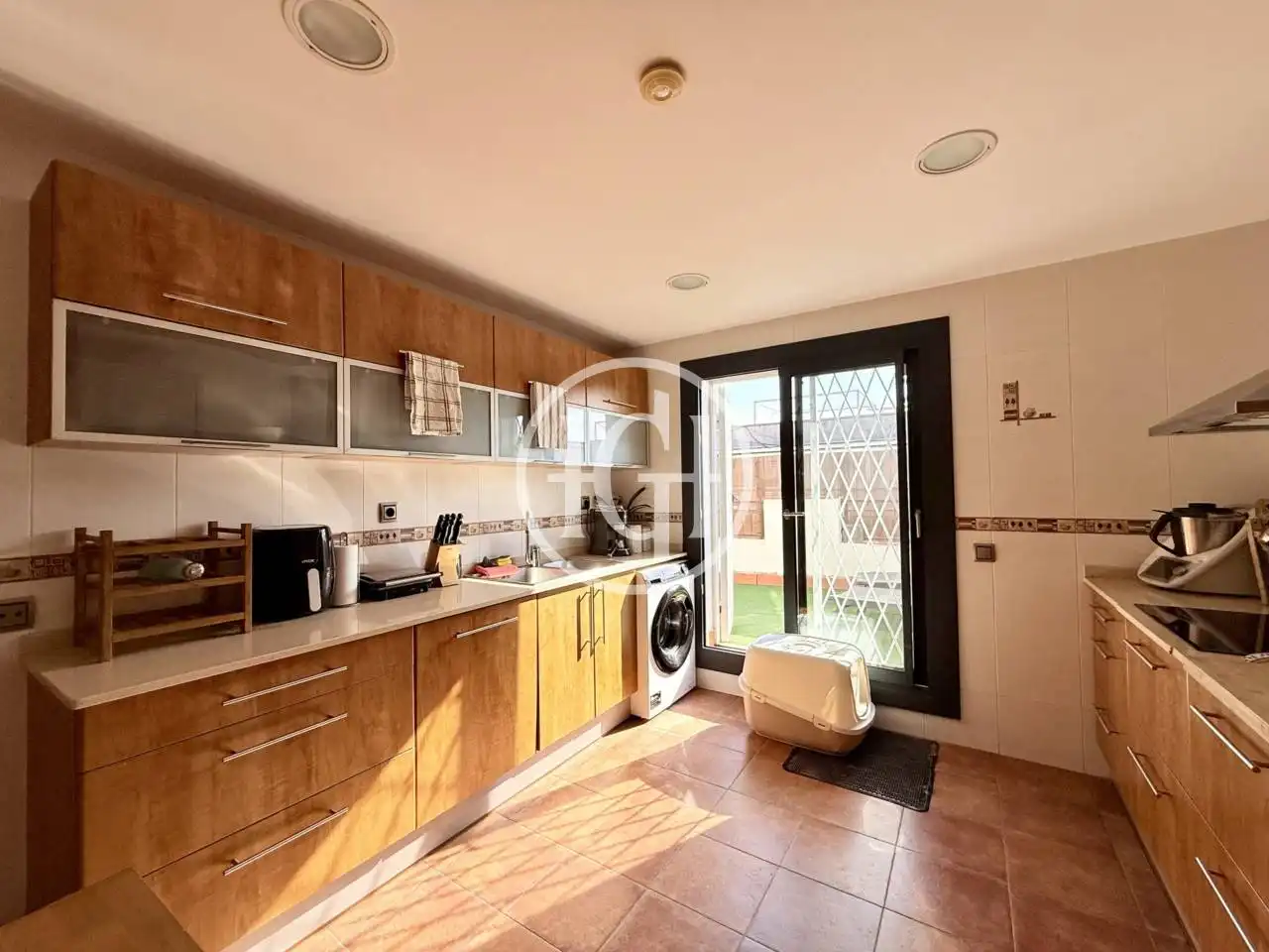 Cocina de Ático en venta en Santa Coloma de Gramenet con Aire acondicionado, Calefacción y Parquet