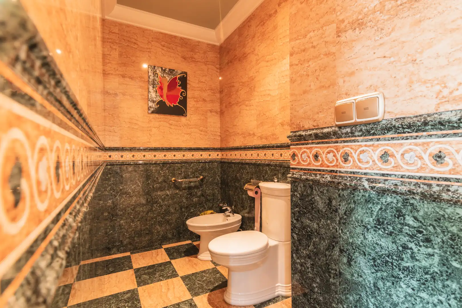 Bathroom of Houses for sale in Vícar  with Air Conditioner, Heating and Private garden