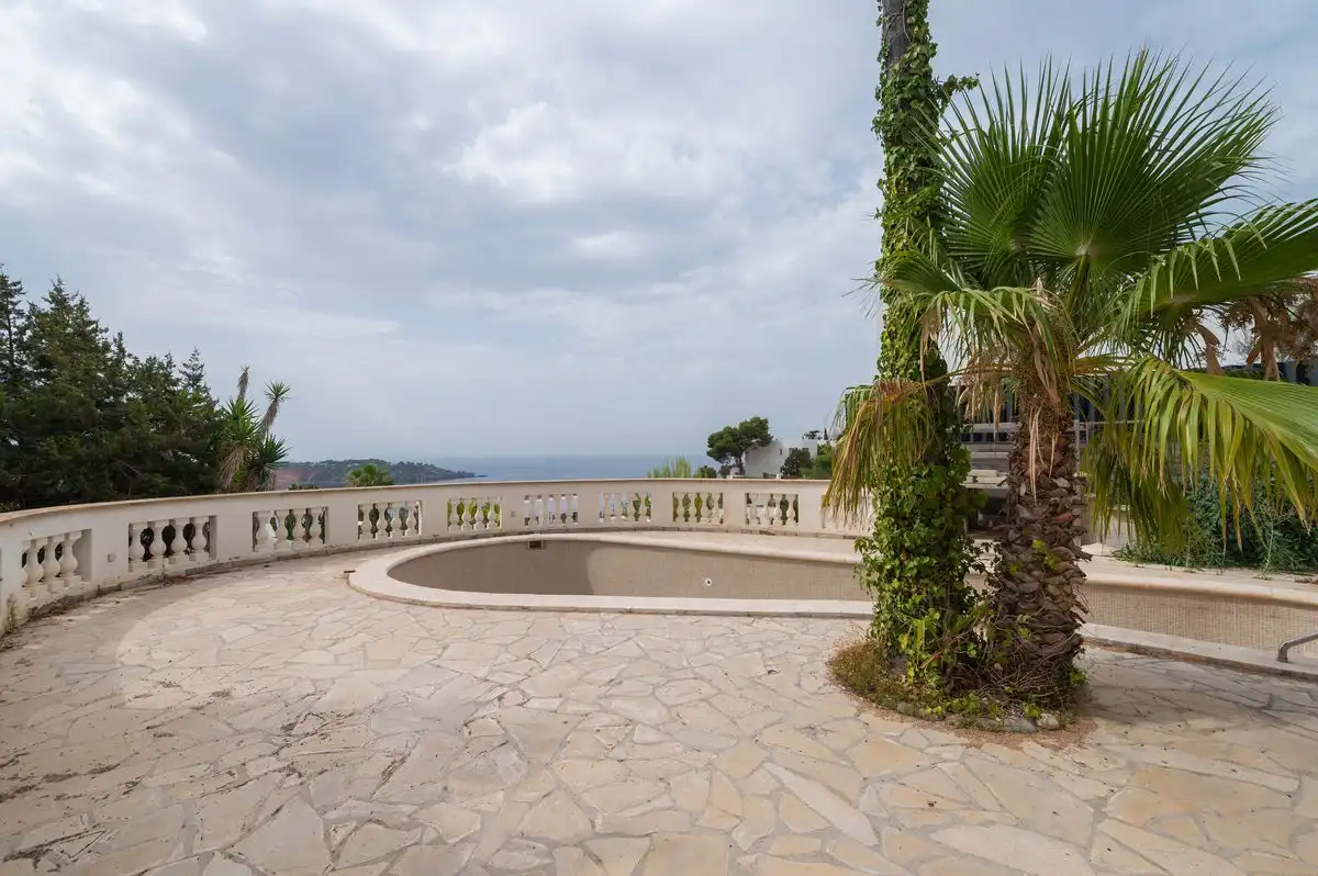 Terrassa de Casa o xalet en venda en Sant Josep de sa Talaia amb Calefacció, Jardí privat i Terrassa