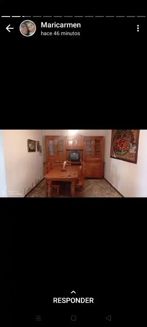 Menjador de Casa adosada en venda en Campofrío amb Balcó