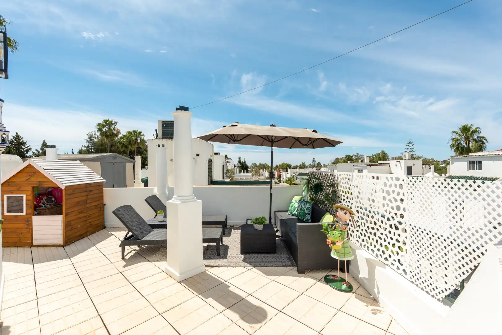 Terraza de Casa adosada en venta en Marbella con Aire acondicionado, Terraza y Piscina