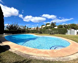 Swimming pool of Single-family semi-detached for sale in Dénia  with Air Conditioner, Heating and Terrace