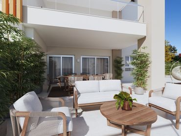Apartament amb piscina en venda a Mijas pueblo