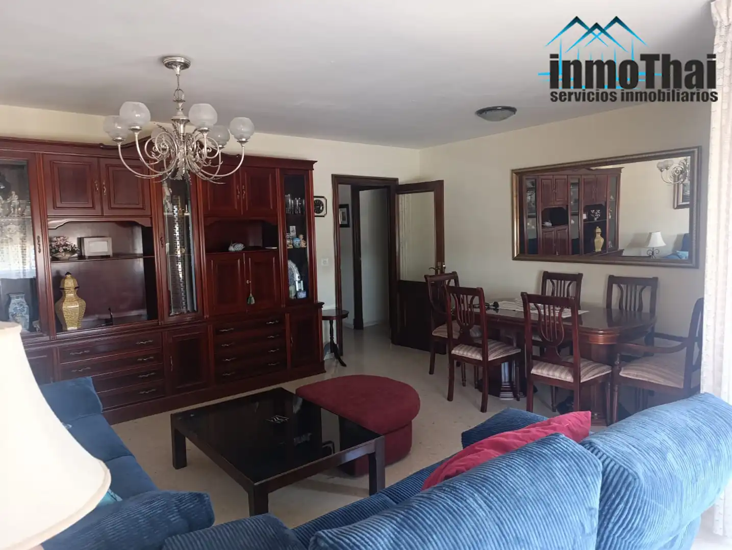Living room of Flat for sale in Jerez de la Frontera  with Air Conditioner, Terrace and Furnished