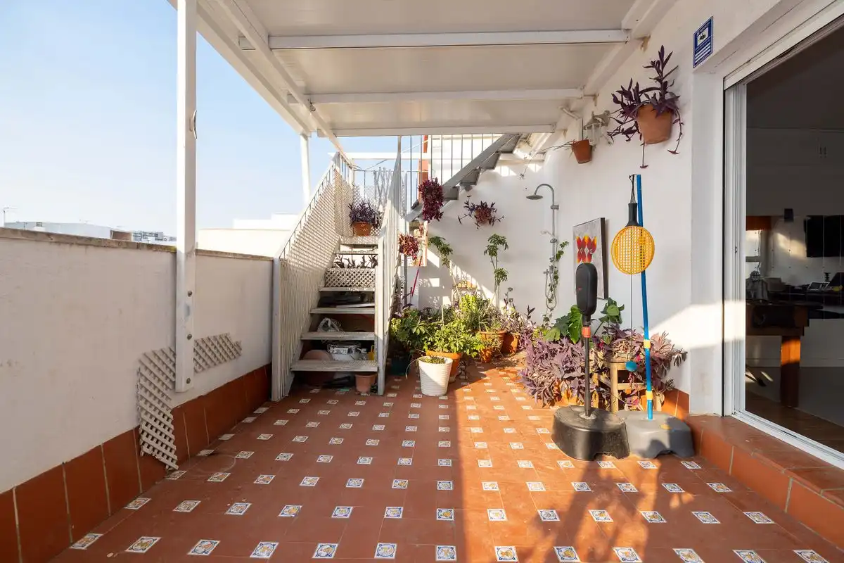 Terrassa de Casa adosada en venda en Sevilla amb Aire condicionat, Calefacció i Terrassa