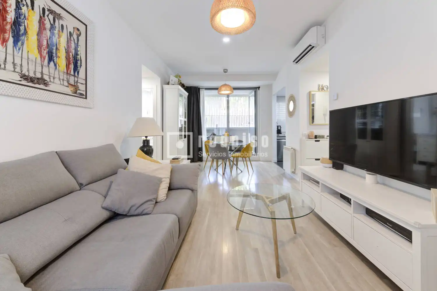 Sala d'estar de Pis en venda en Majadahonda amb Aire condicionat, Calefacció i Terrassa