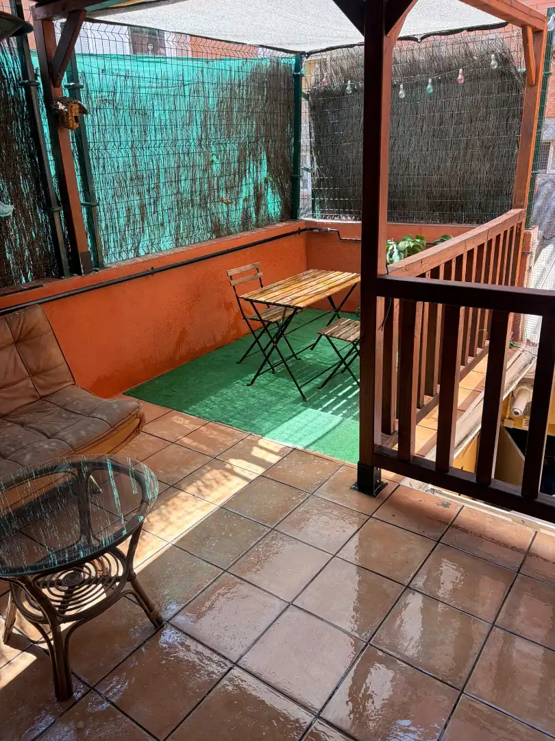 Terraza de Casa o chalet en venta en Madrid con Calefacción, Jardín privado y Terraza