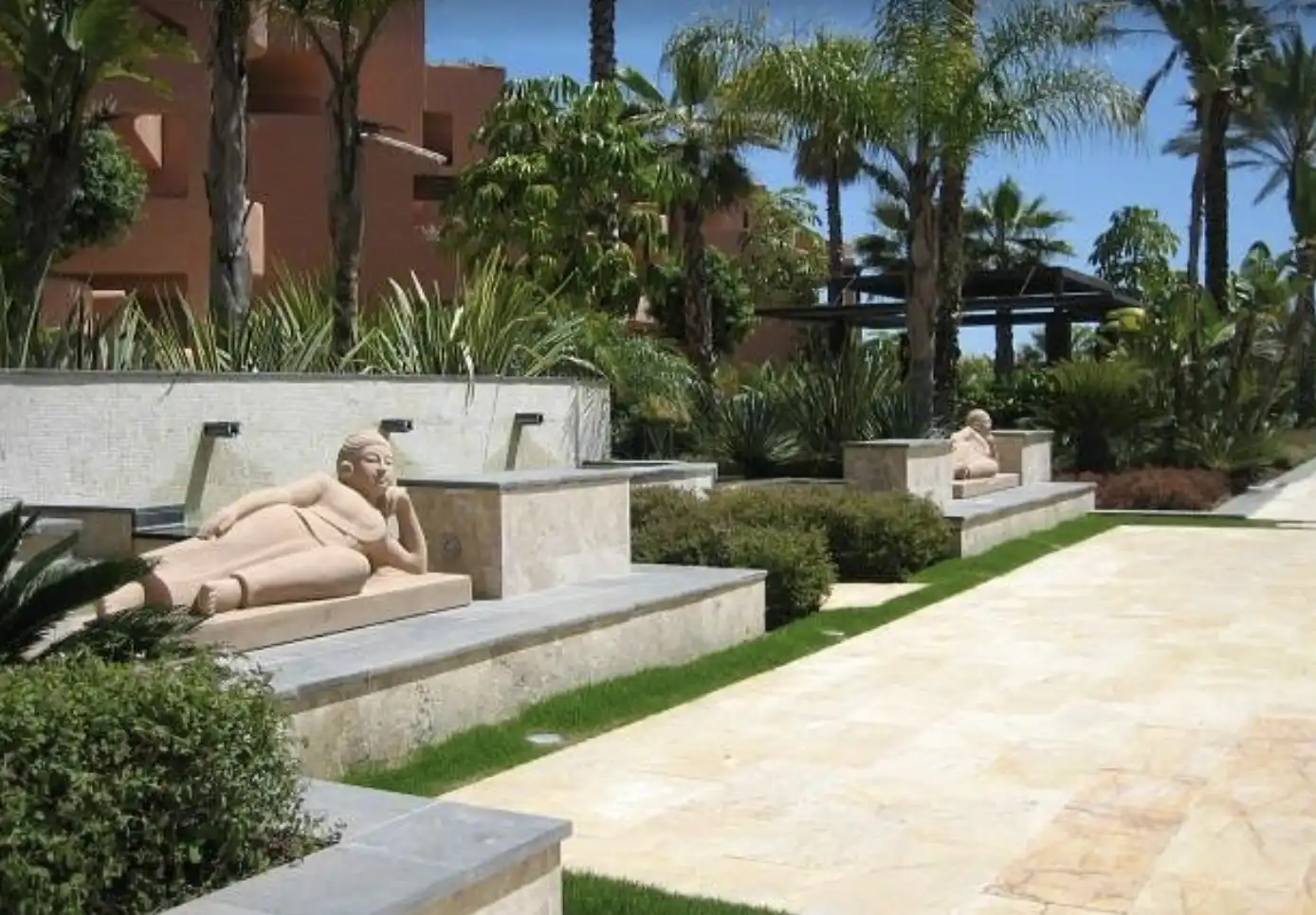 Terraza de Apartamento en venta en Estepona con Aire acondicionado, Terraza y Piscina