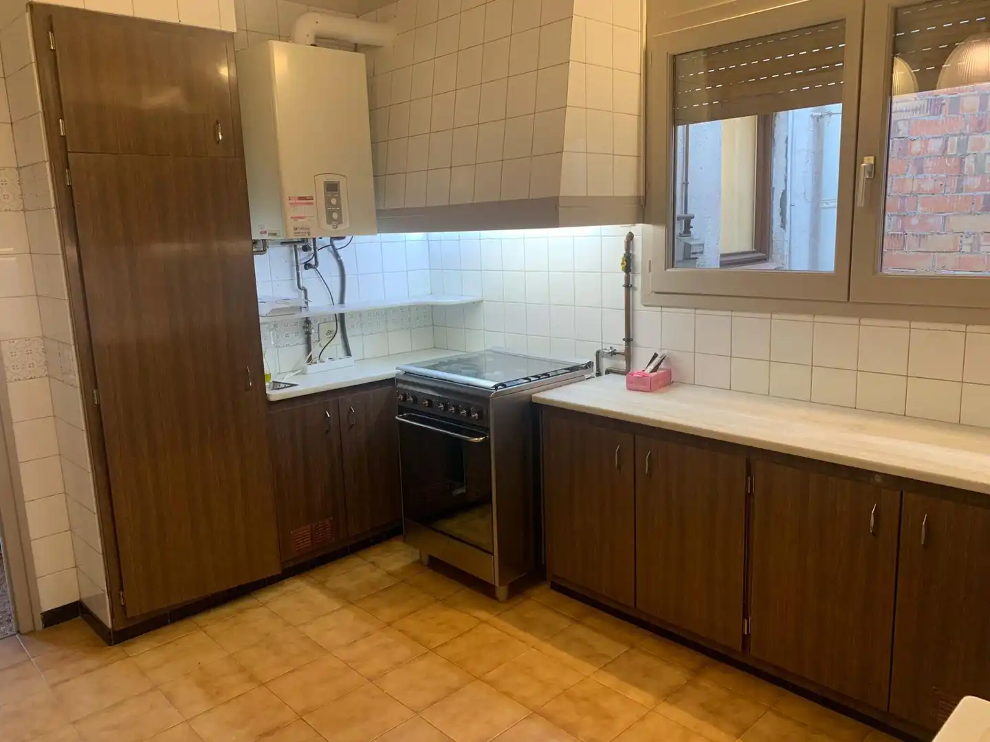 Kitchen of Flat for rent in Sant Celoni  with Heating