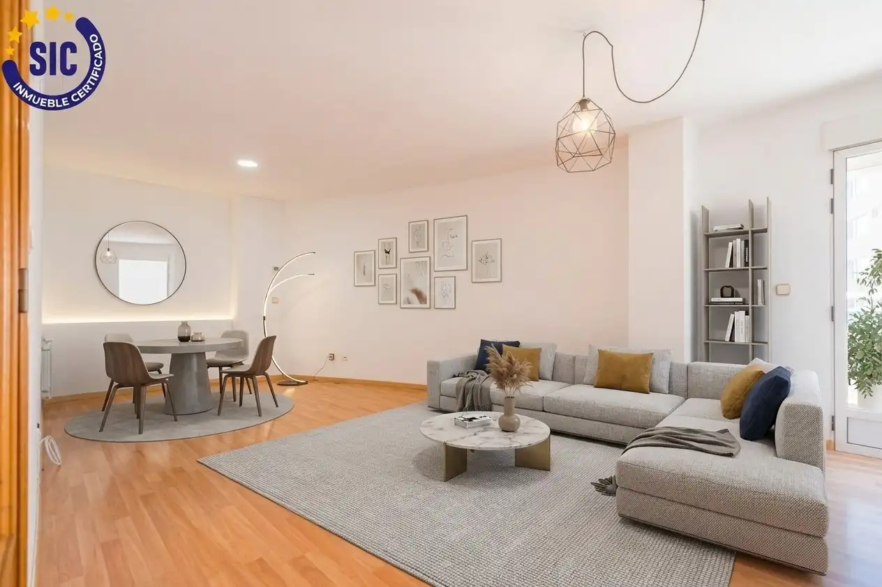 Sala de estar de Piso en venta en Valencia con Aire acondicionado, Calefacción y Terraza