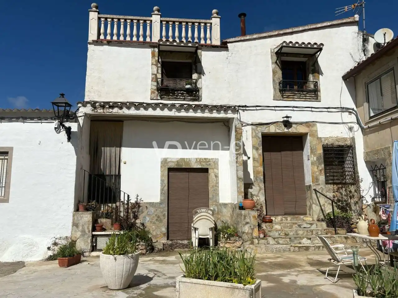 Vista exterior de Casa o chalet en venta en Enguera con Aire acondicionado, Calefacción y Jardín privado