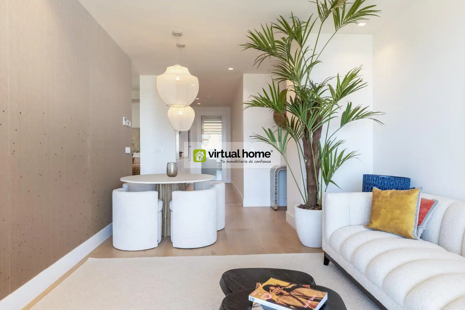 Living room of Apartments for sale in Benidorm  with Air Conditioner, Private garden and Terrace