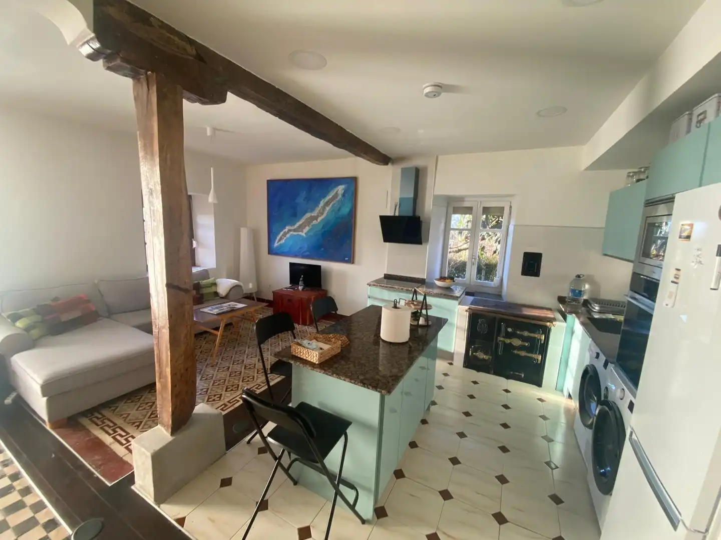 Kitchen of Detached homes for sale in Hazas de Cesto  with Heating, Private garden and Terrace