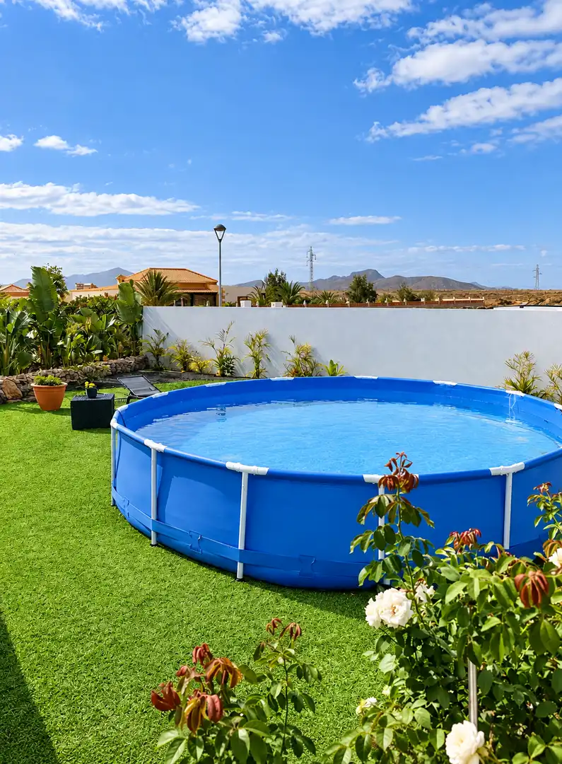 Piscina de Casa o chalet en venta en Antigua pueblo