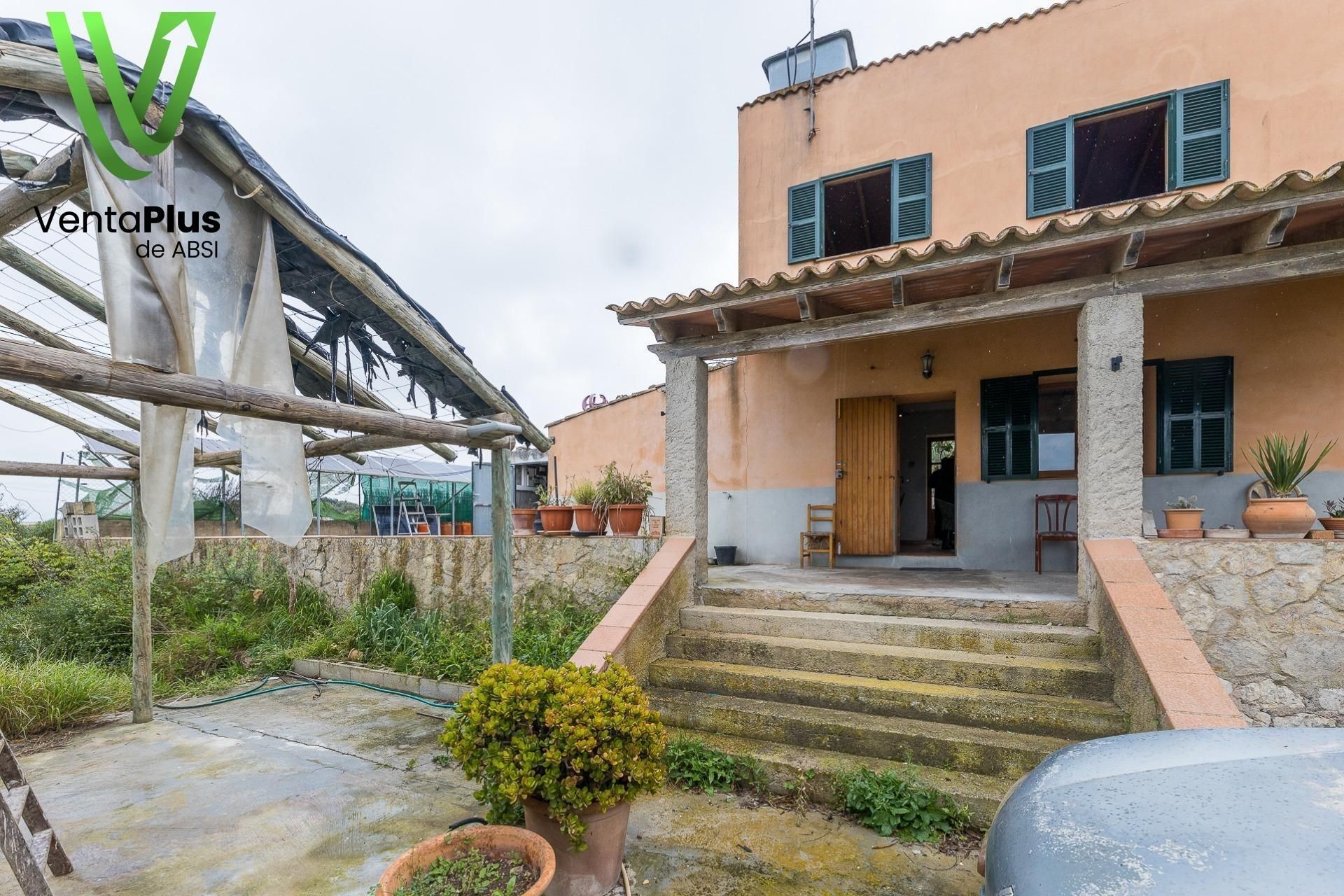 Vista exterior de Finca rústica en venda en Sineu amb Jardí privat, Terrassa i Traster