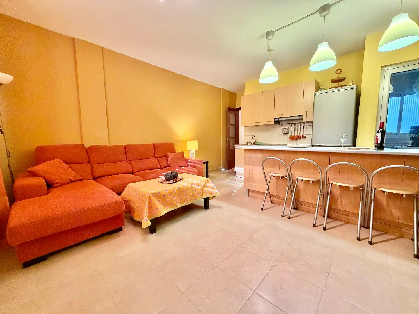 Sala d'estar de Pis en venda en Centro