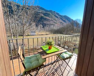 Terrace of Apartment for sale in Vall de Cardós  with Heating, Parquet flooring and Storage room