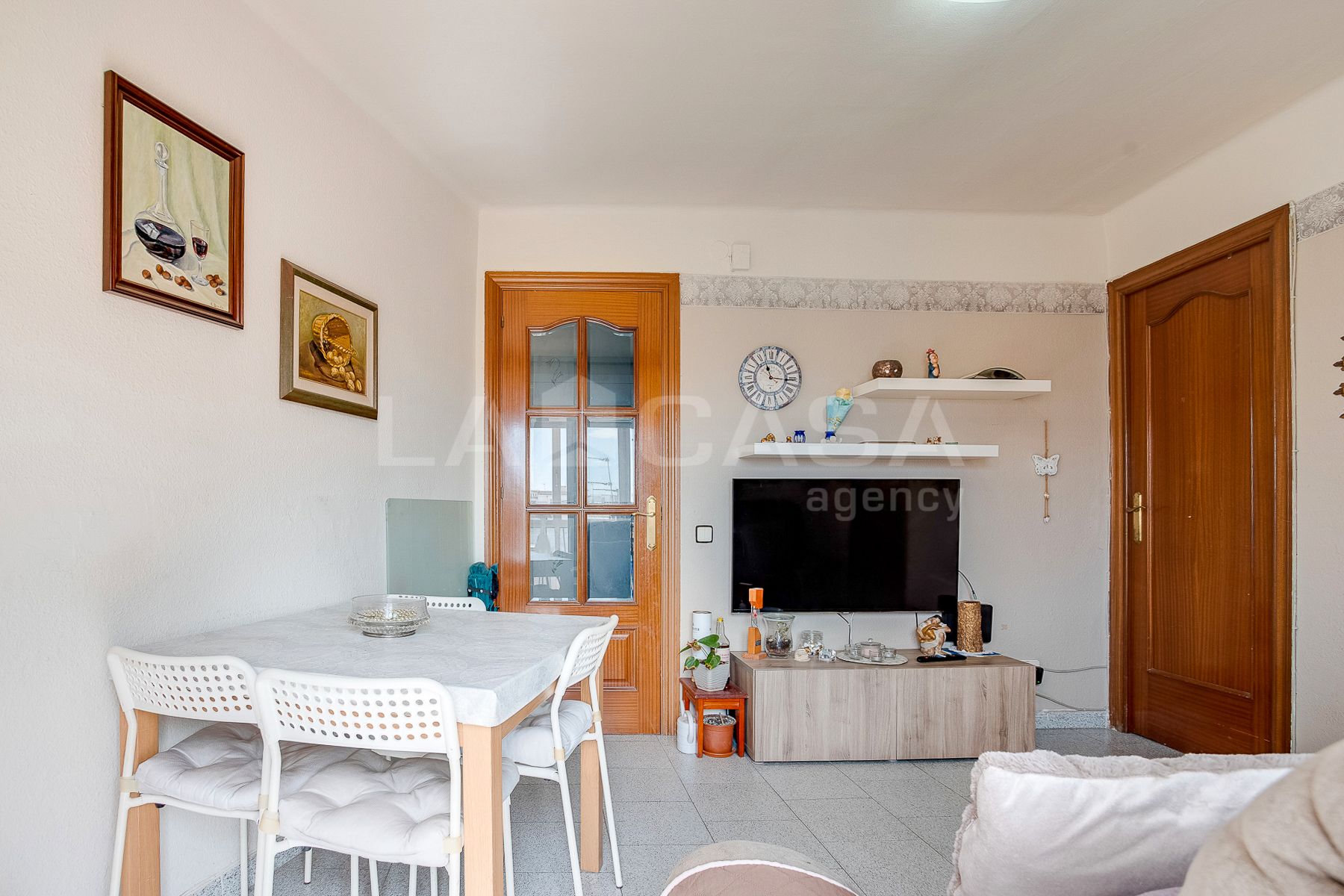 Living room of Flat for sale in  Barcelona Capital  with Balcony
