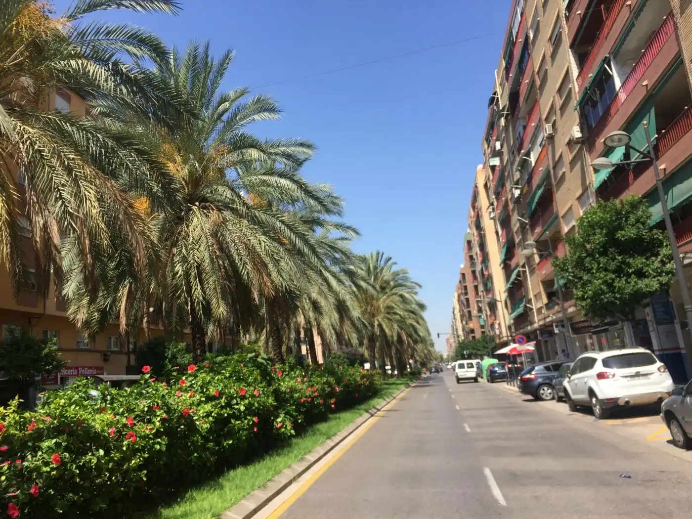 Außenansicht von Wohnung zur Miete in Valencia mit Terrasse, Möbliert und Balkon
