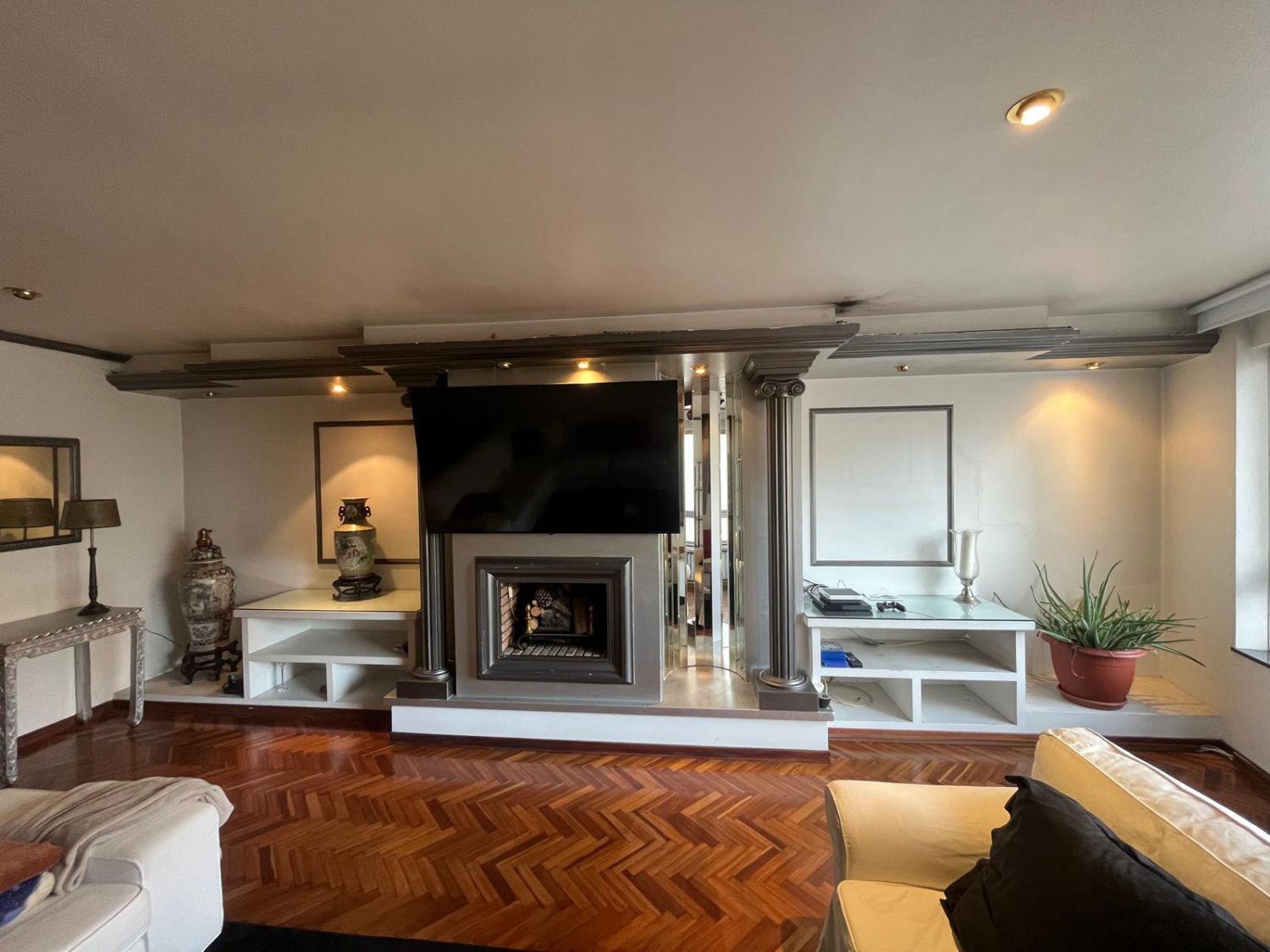 Living room of Flat for sale in A Coruña Capital   with Terrace
