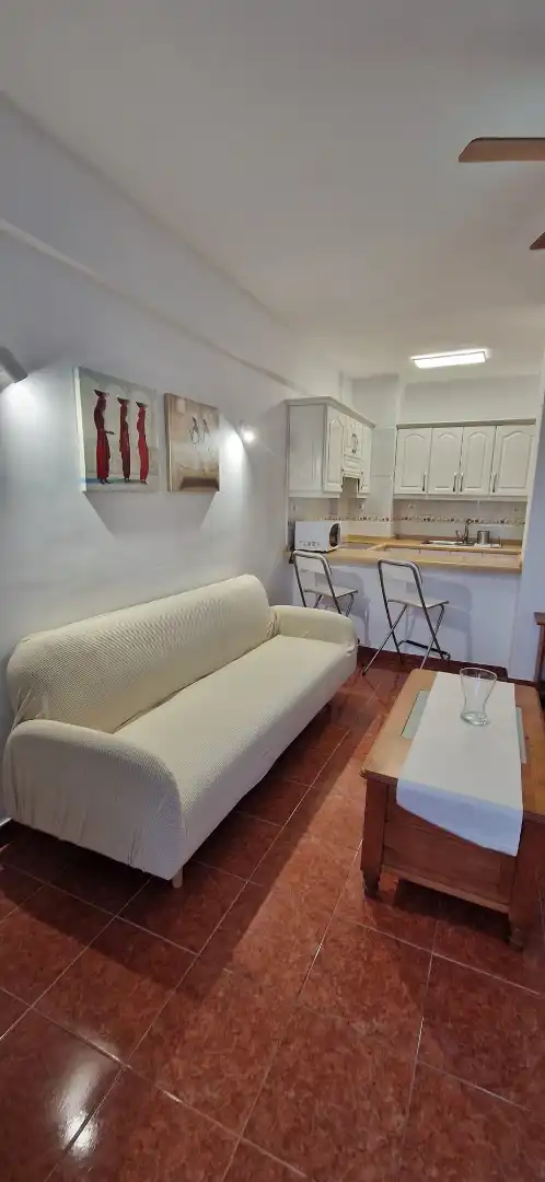 Living room of Apartments for rent in Santiago del Teide  with Terrace, Furnished and Oven