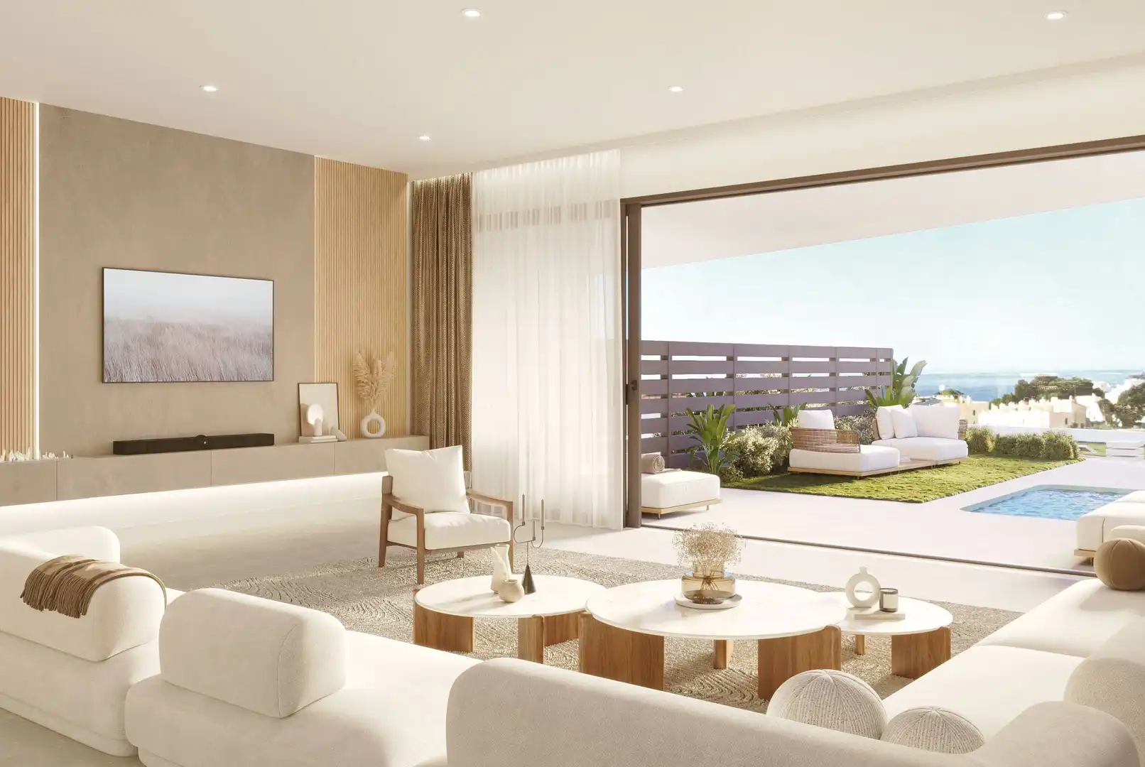 Living room of Detached homes for sale in Fuengirola  with Air Conditioner, Heating and Private garden