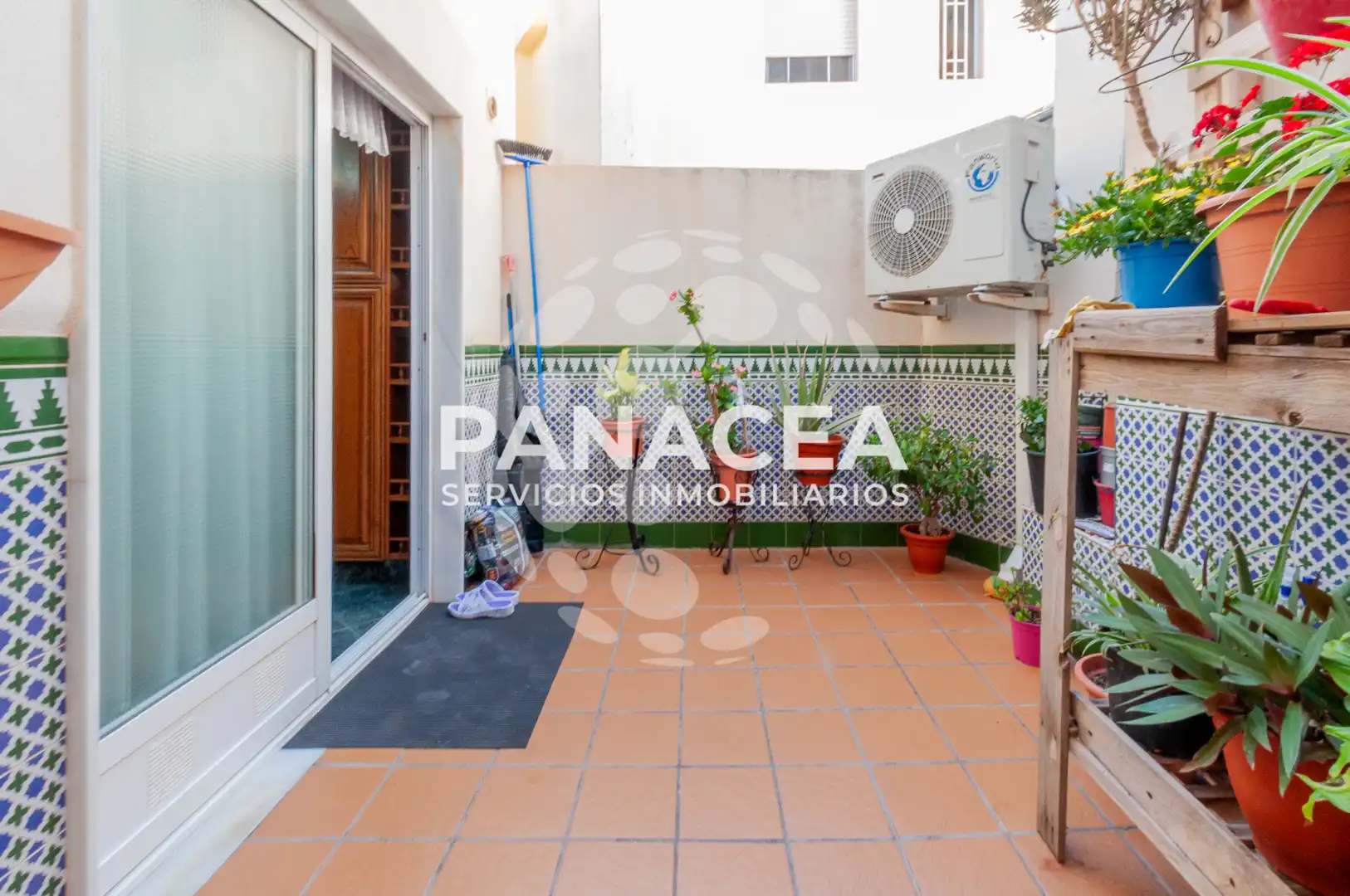Terrace of Houses for sale in Roquetas de Mar  with Air Conditioner, Terrace and Furnished