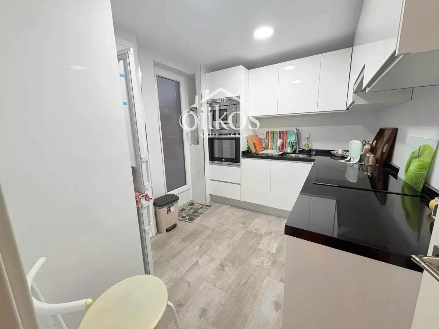 Küche von Wohnung zum Verkauf in Salamanca mit Heizung, Parkett und Balkon