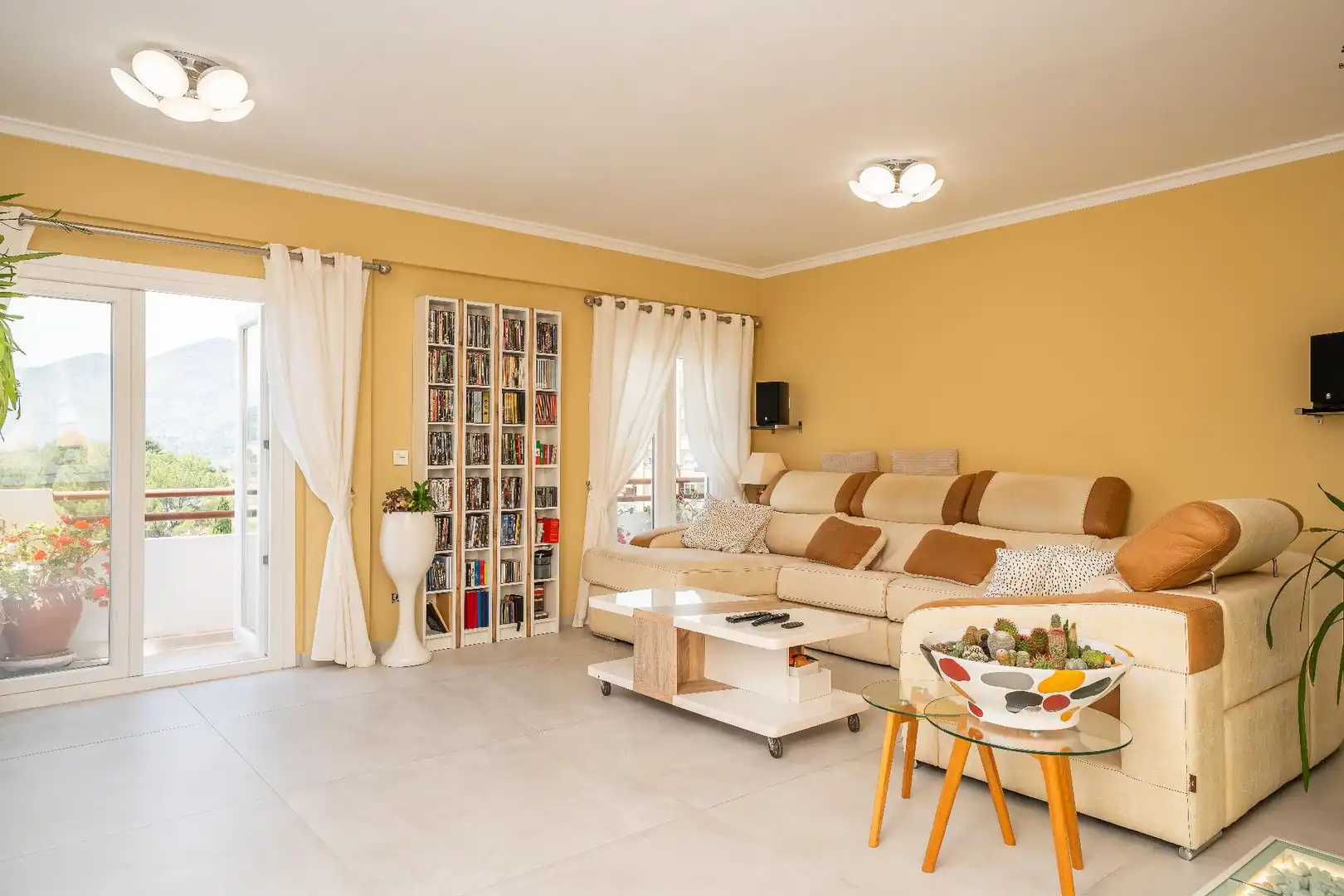 Sala d'estar de Apartament en venda en Benissa amb Calefacció i Balcó
