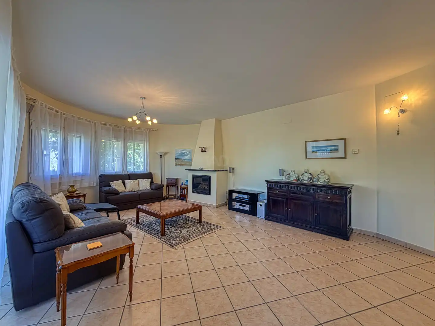 Living room of Houses for sale in Dénia  with Air Conditioner, Heating and Terrace