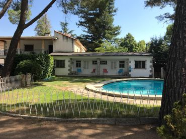 Chalet con piscina en venta en Villalba Estación