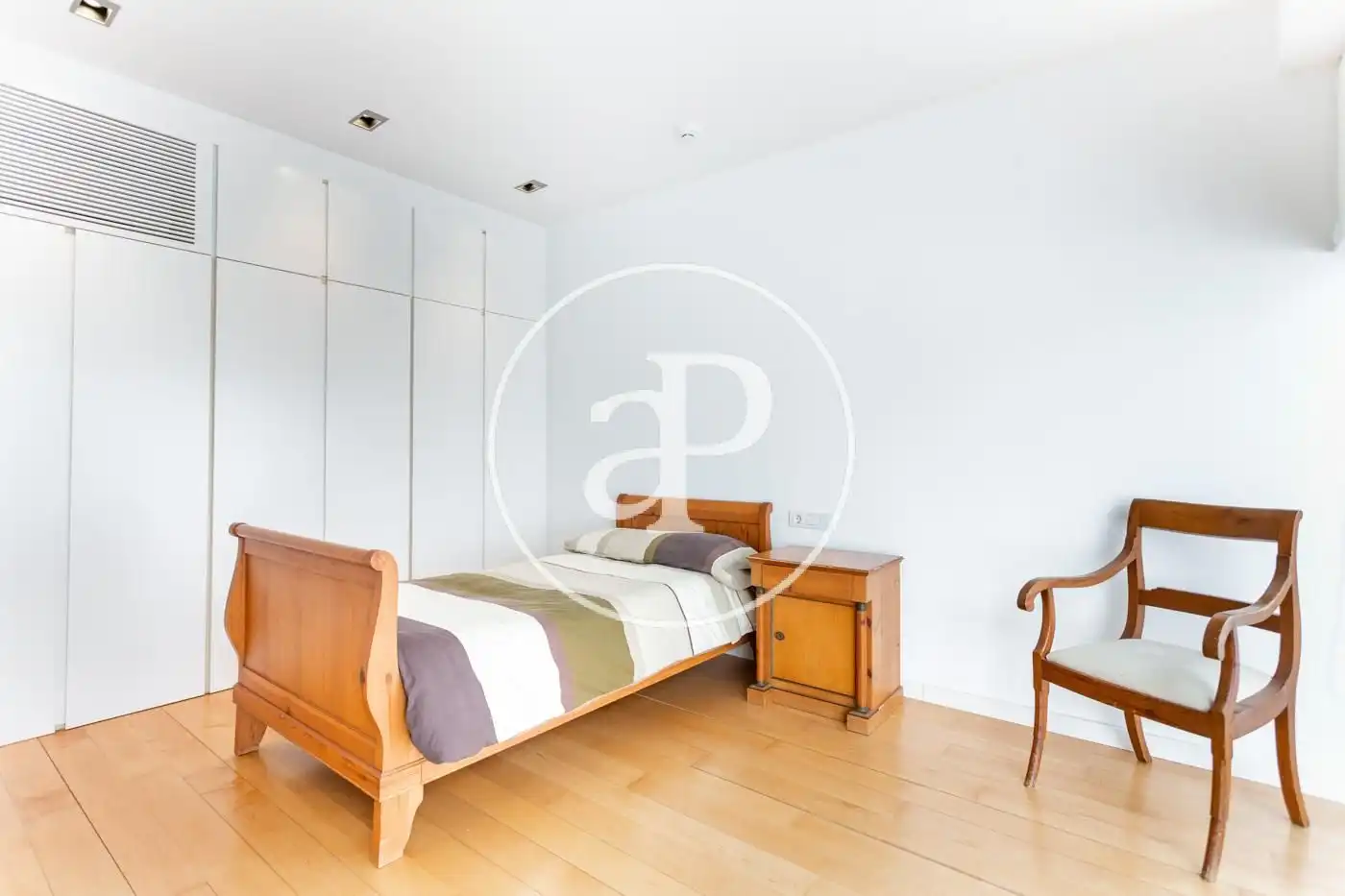 Bedroom of Houses for sale in Sagunto / Sagunt  with Air Conditioner, Heating and Private garden