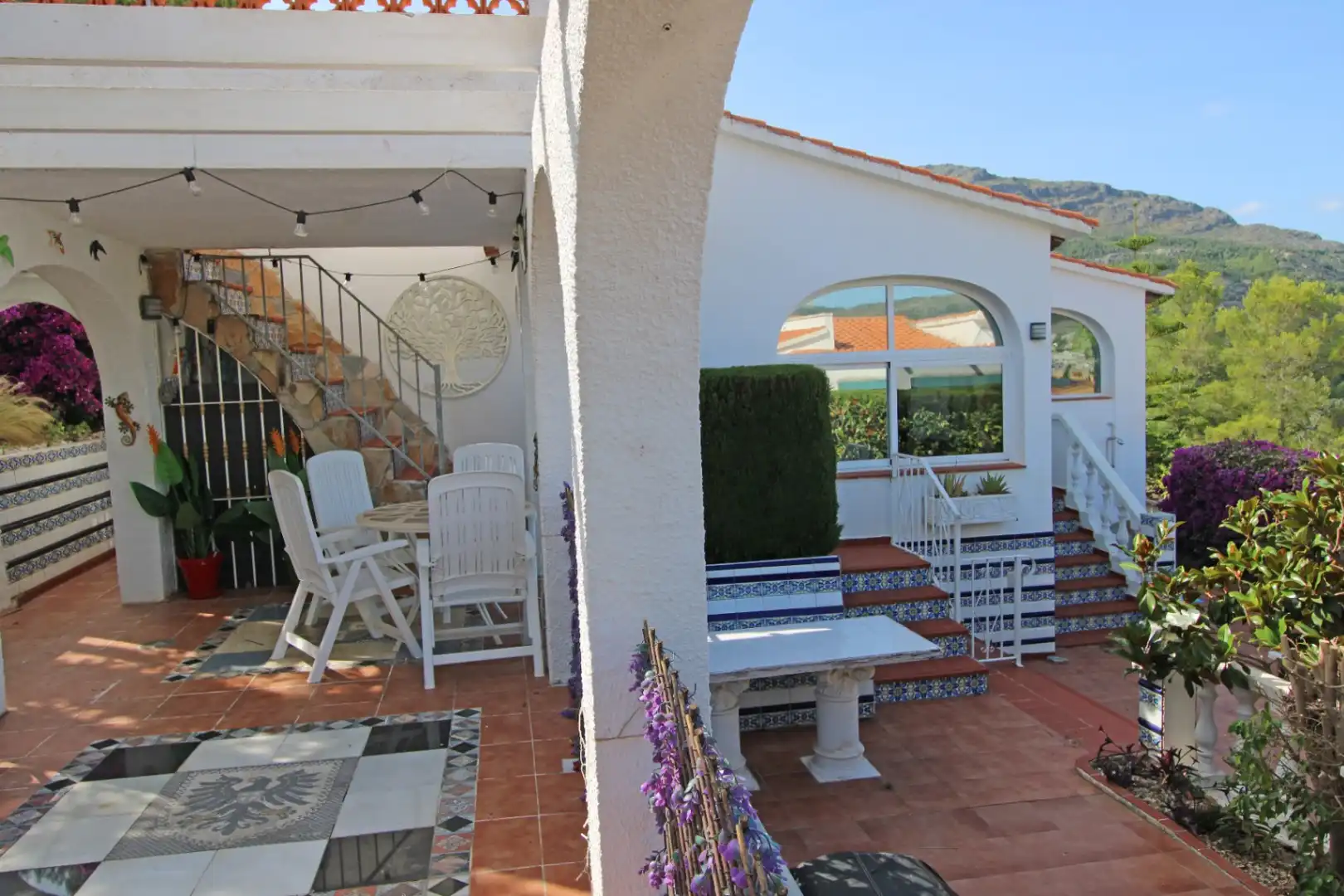 Terrassa de Casa o xalet en venda en Orba amb Aire condicionat, Calefacció i Jardí privat