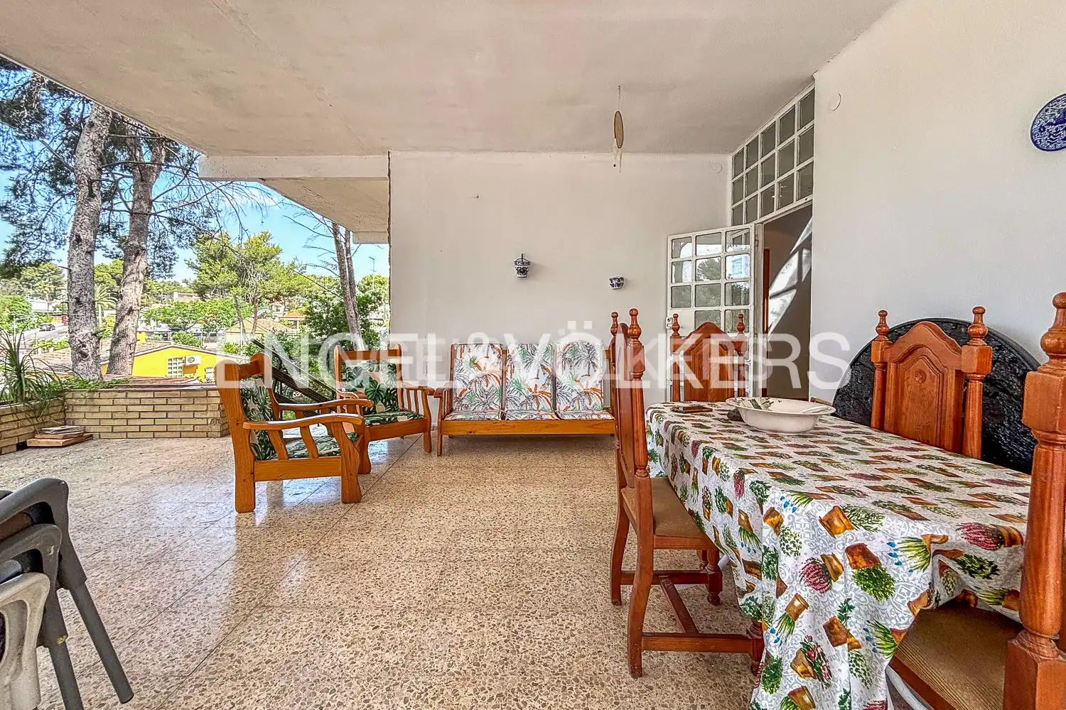 Terrace of Houses for rent in Paterna  with Air Conditioner, Heating and Private garden