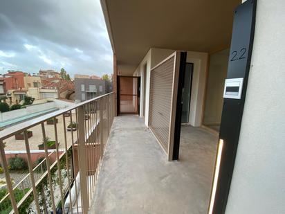 Terrasse von Wohnung miete in Sabadell mit Klimaanlage, Heizung und Privatgarten