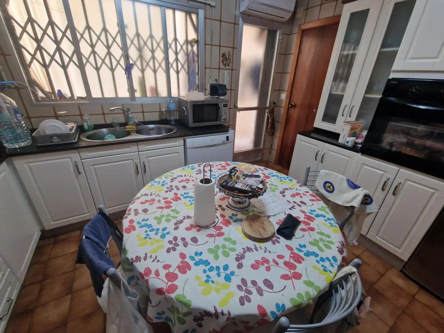 Kitchen of Flat for sale in Águilas  with Air Conditioner, Furnished and Balcony