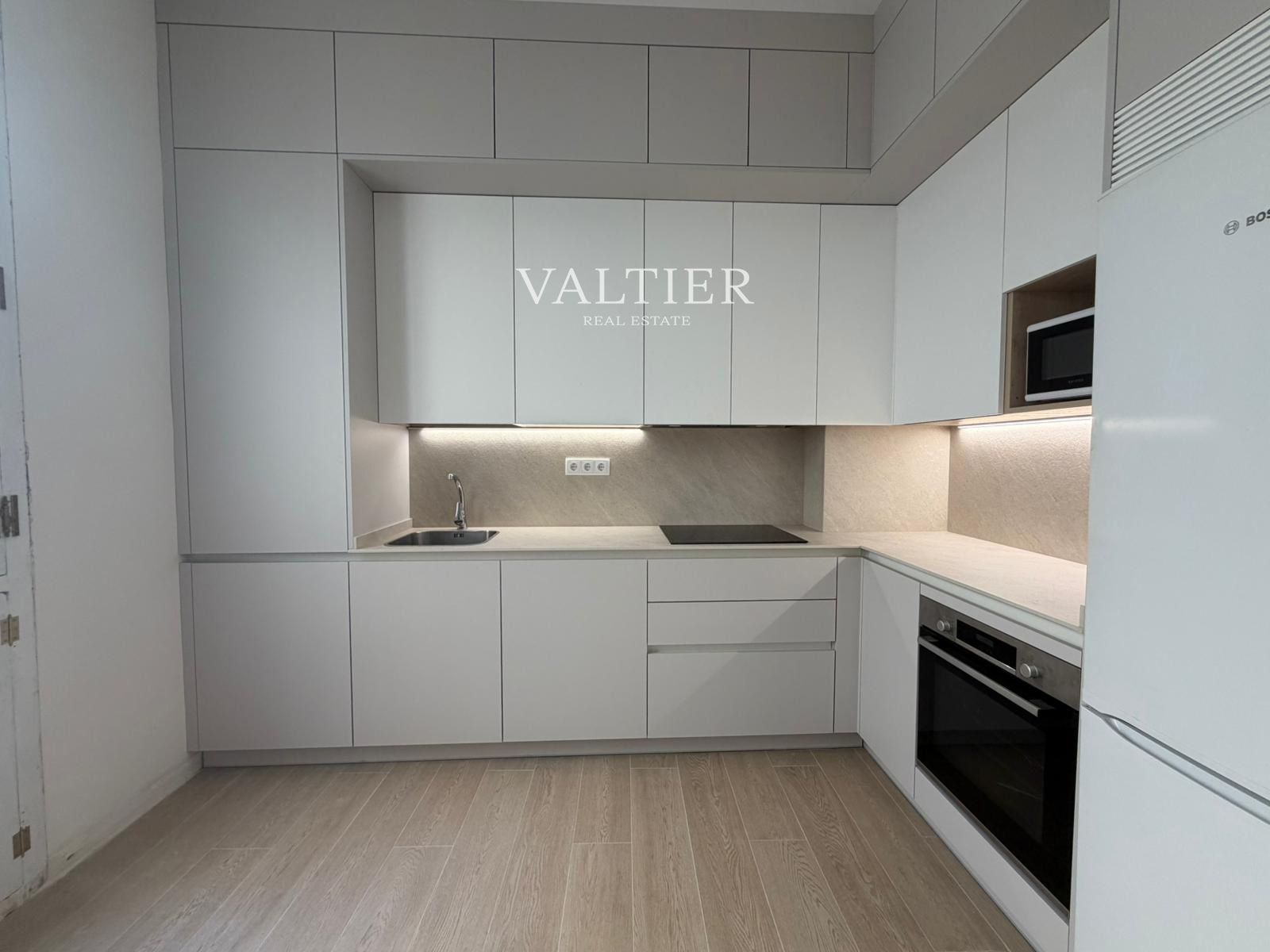 Cocina de Piso de alquiler en  Madrid Capital con Aire acondicionado