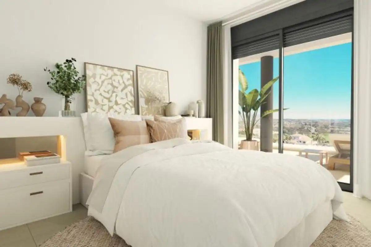 Habitación de Apartamento en venta en Mijas con Aire acondicionado, Terraza y Trastero