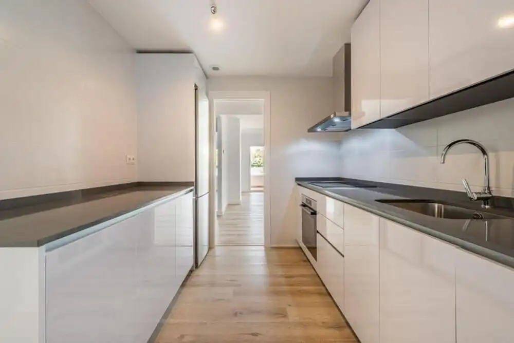 Kitchen of Apartments for rent in Marbella  with Air Conditioner, Terrace and Swimming Pool