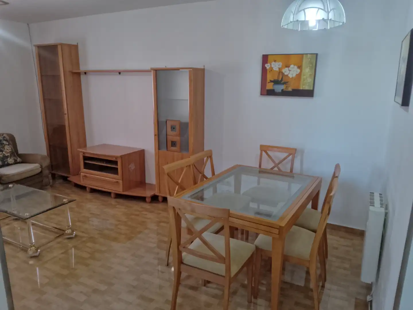 Menjador de Casa o xalet de lloguer en Escalona amb Aire condicionat, Jardí privat i Terrassa