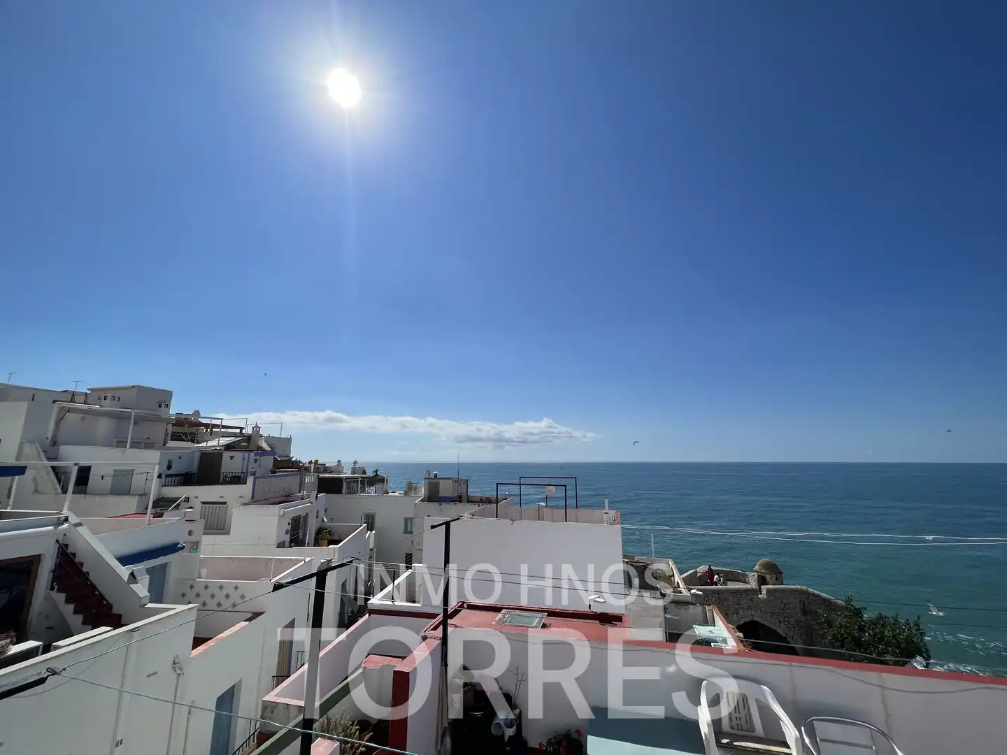 Vista exterior de Casa adosada en venta en Peñíscola / Peníscola con Terraza y Balcón