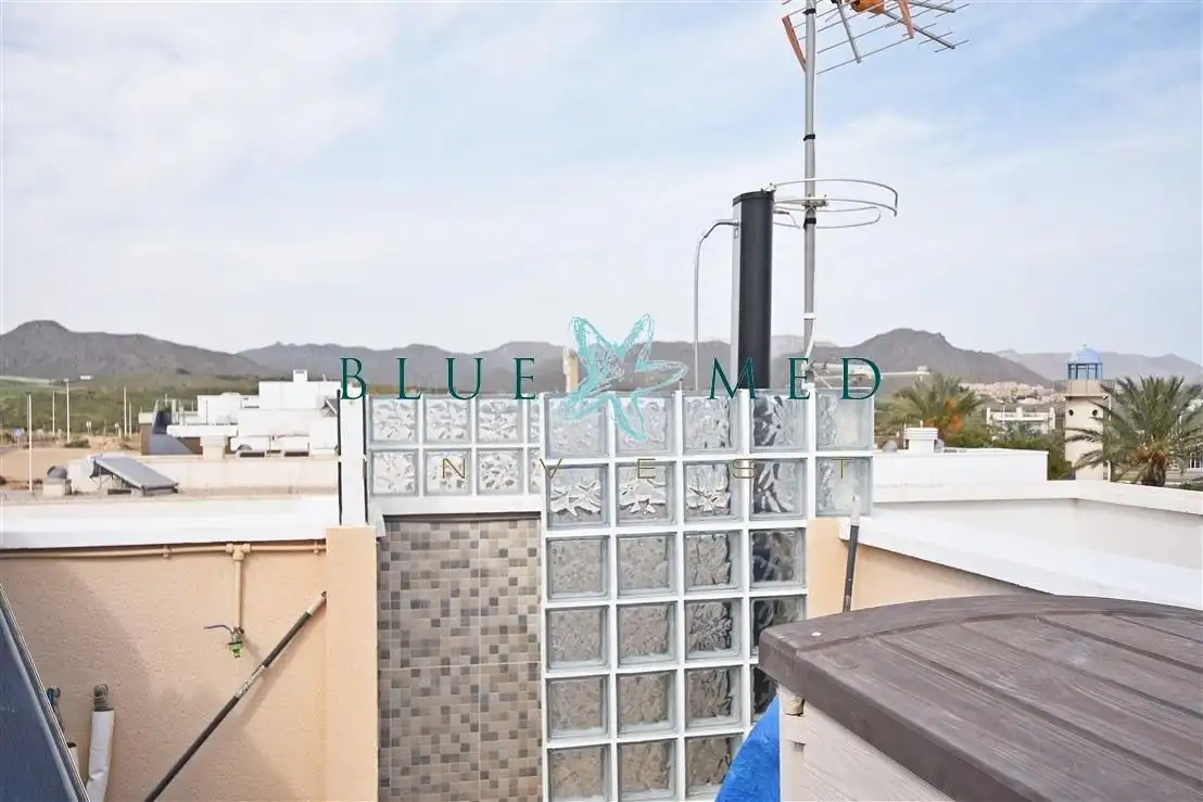 Terrasse von Dachboden zum Verkauf in Mazarrón mit Klimaanlage, Heizung und Terrasse