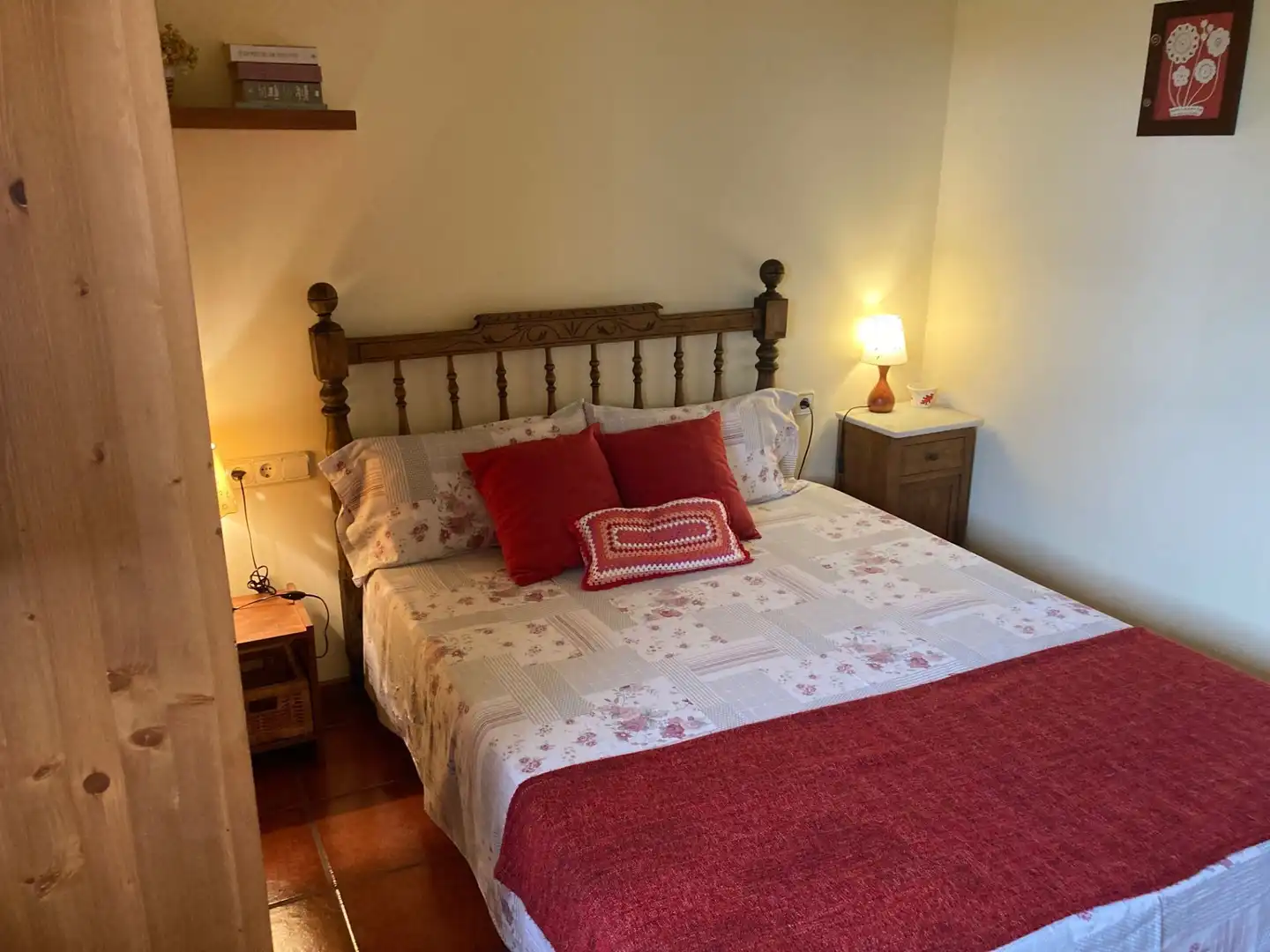 Dormitori de Casa o xalet en venda en Vilanova de Bellpuig amb Calefacció, Jardí privat i Piscina