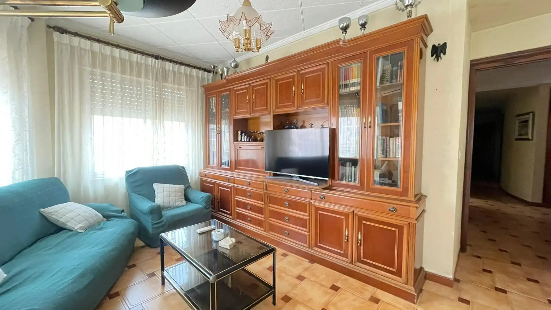 Sala de estar de Ático en venta en Fuente Álamo de Murcia