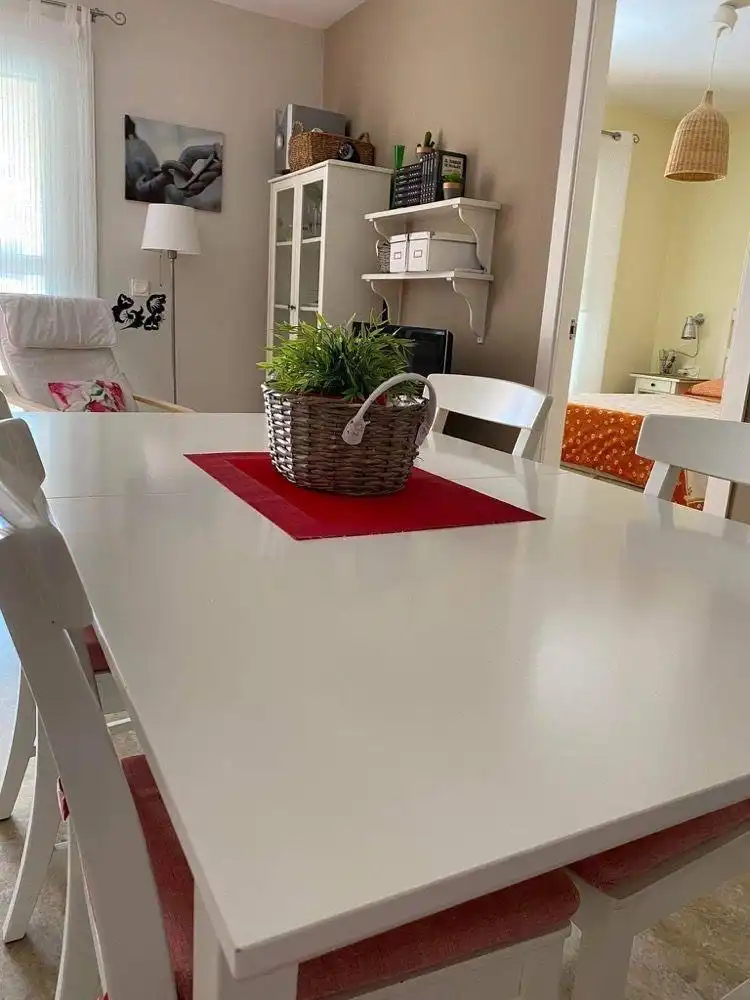 Menjador de Àtic en venda en El Ejido amb Aire condicionat, Terrassa i Moblat