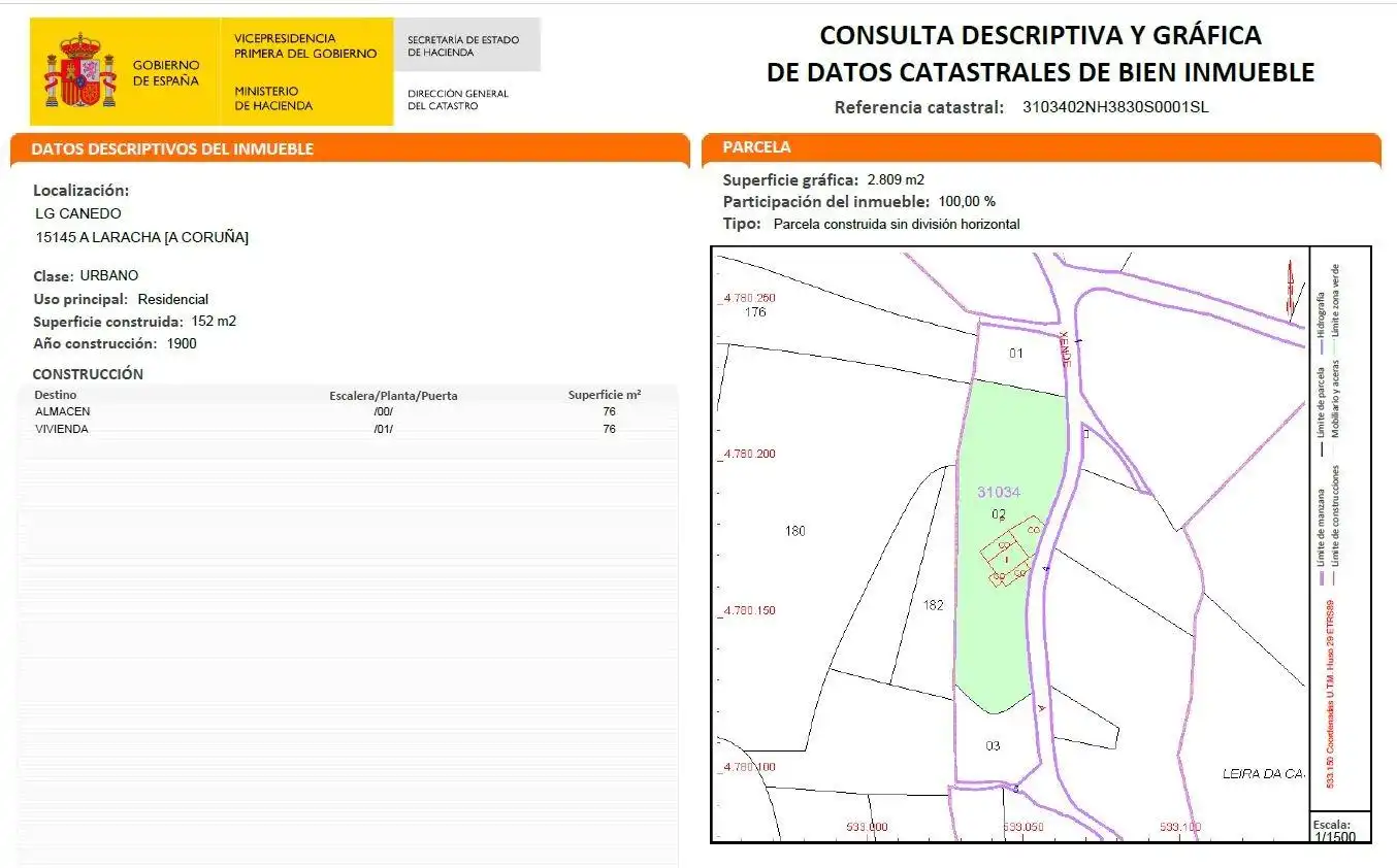 Casa con giardino in vendita a A Laracha, imagen 77
