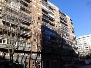 Vista exterior de Pis de lloguer en  Madrid Capital amb Aire condicionat, Calefacció i Terrassa