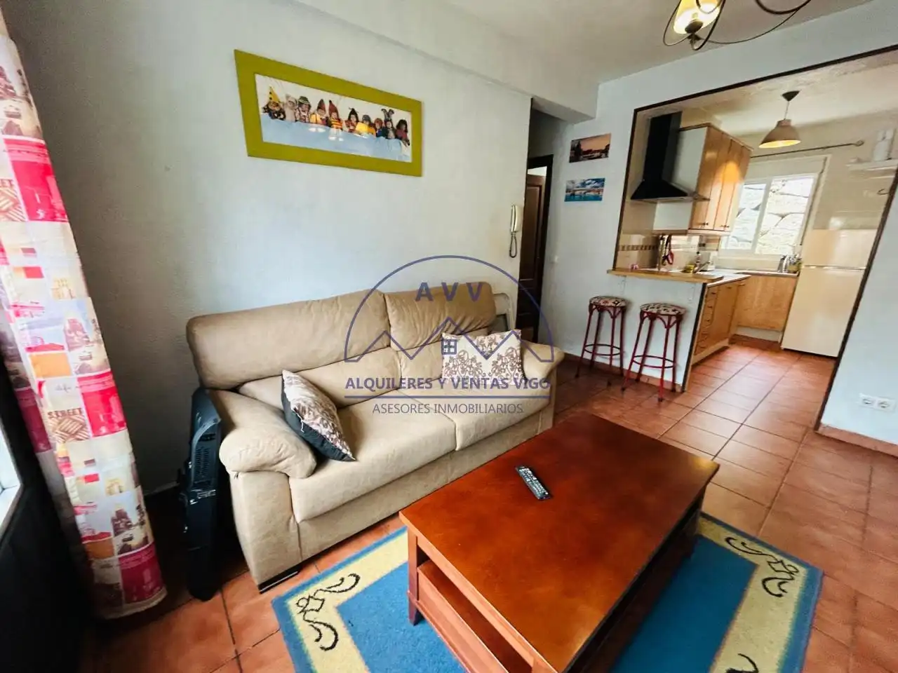 Wohnzimmer von Wohnung zum Verkauf in Vigo  mit Heizung und Möbliert
