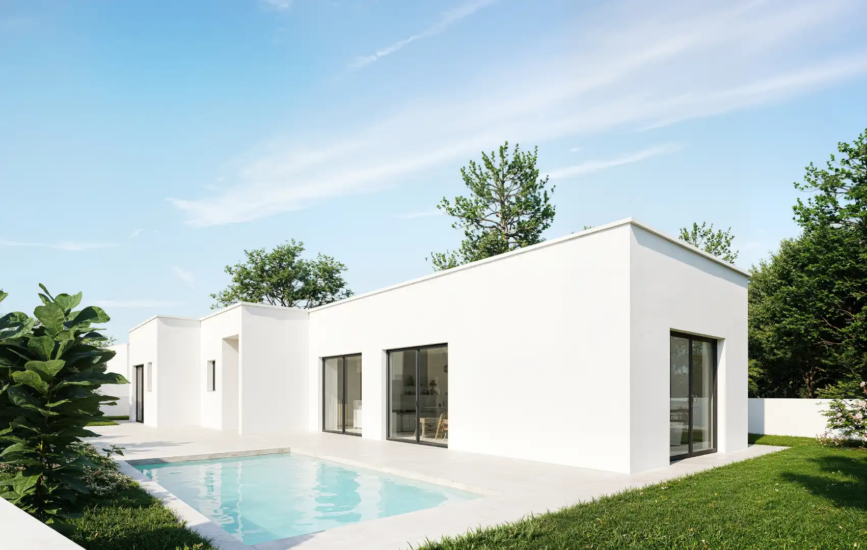 Casa de obra nueva con piscina en venta en Carrer de Martorell
