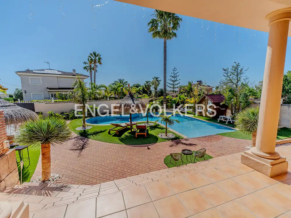 Terrace of Houses for sale in San Vicente del Raspeig / Sant Vicent del Raspeig  with Air Conditioner, Heating and Private garden